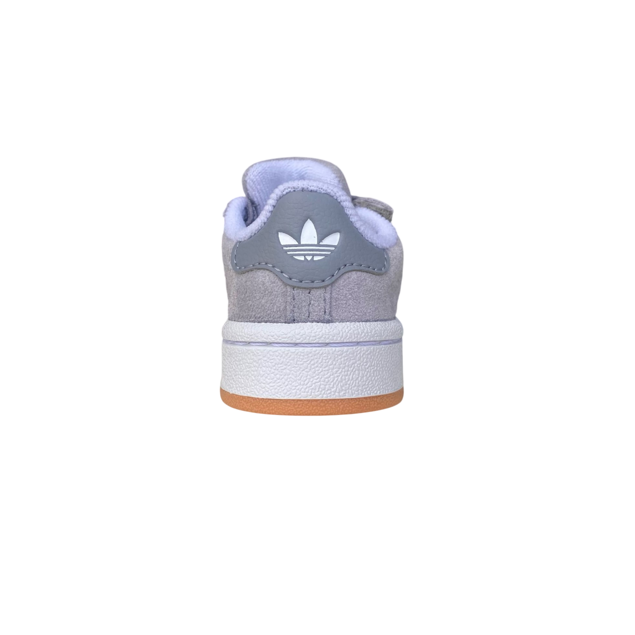 Adidas Originals Campus 00s JI4334 kids' sneakers with hook-and-loop and elastic laces, grey-white
