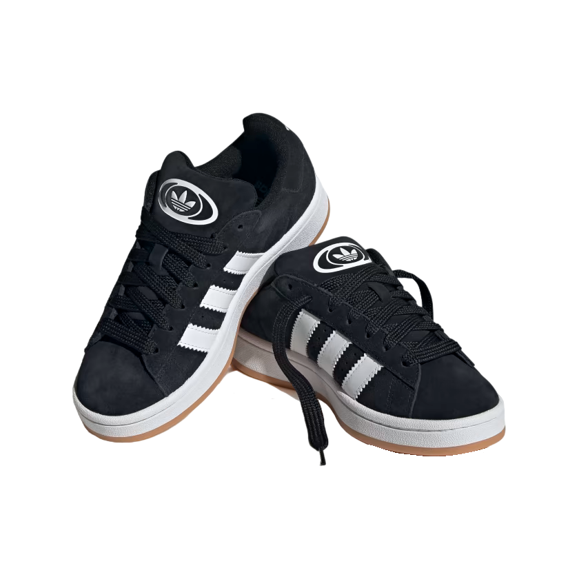 Adidas Originals Campus 00s HQ6638 black-white boys' sneakers