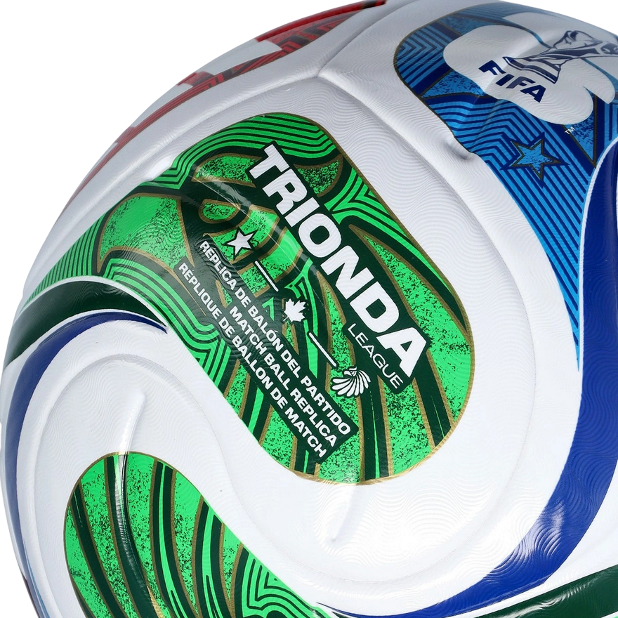 Adidas Pallone Calcio WC LGE BOX TRIONDA FIFA JD8045 Bianco Multicolor