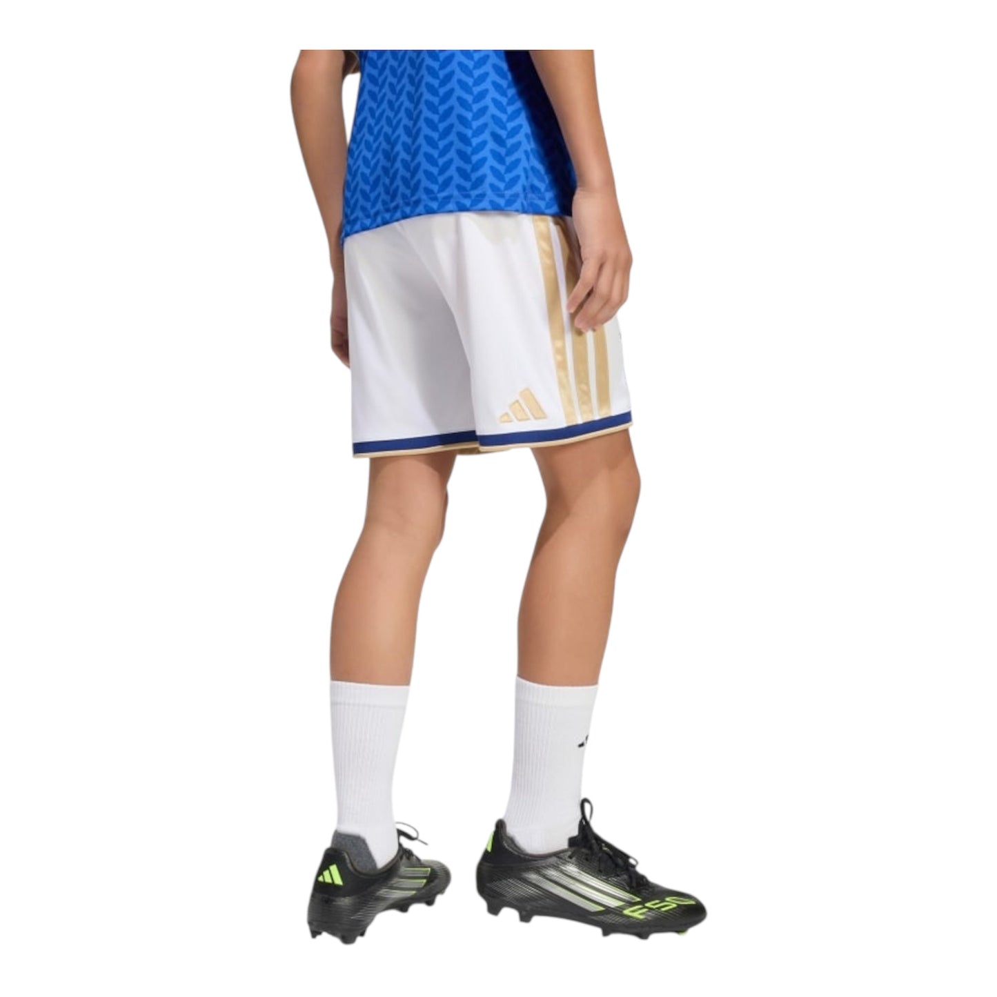 Adidas Pantaloncino Italia 26 Home JY7606 bianco particolare