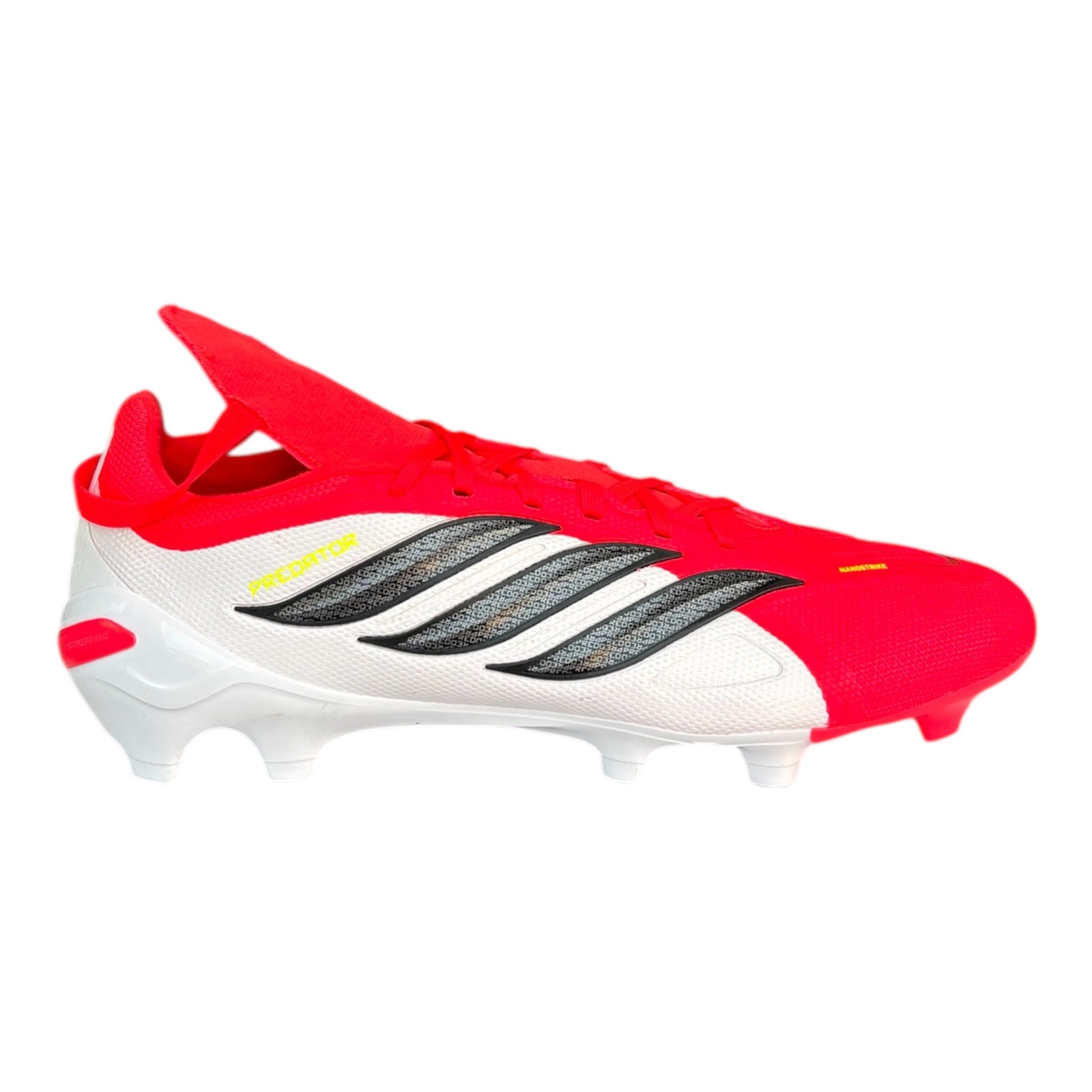 Adidas Scarpa Calcio Predator League FT/FG JS0422 Rosso Bianco Uomo Nanostrike