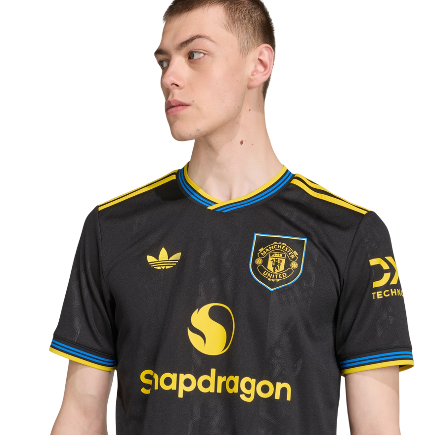 Adidas Terza Maglia Manchester United 25/26 Uomo Nera - KD4225