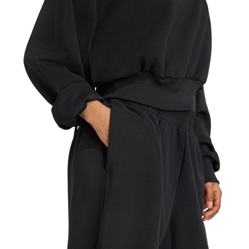 Adidas Women's Soft Lux Loose Hoodie JM3836 Black