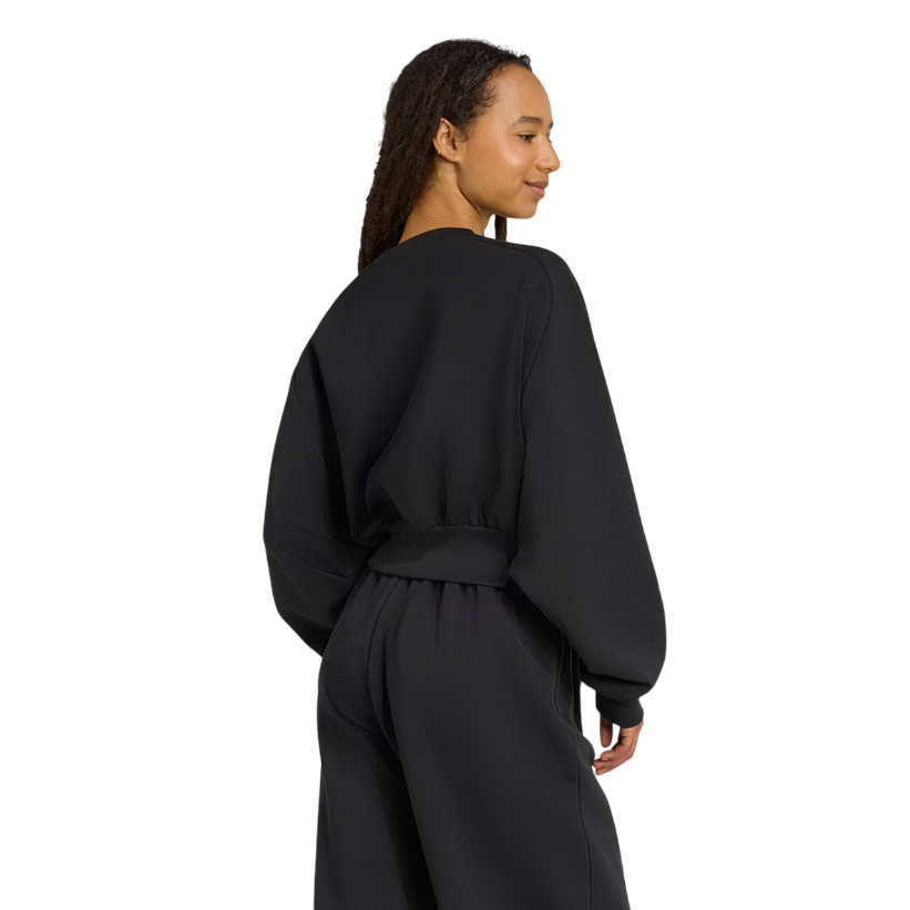Adidas Women's Soft Lux Loose Hoodie JM3836 Black