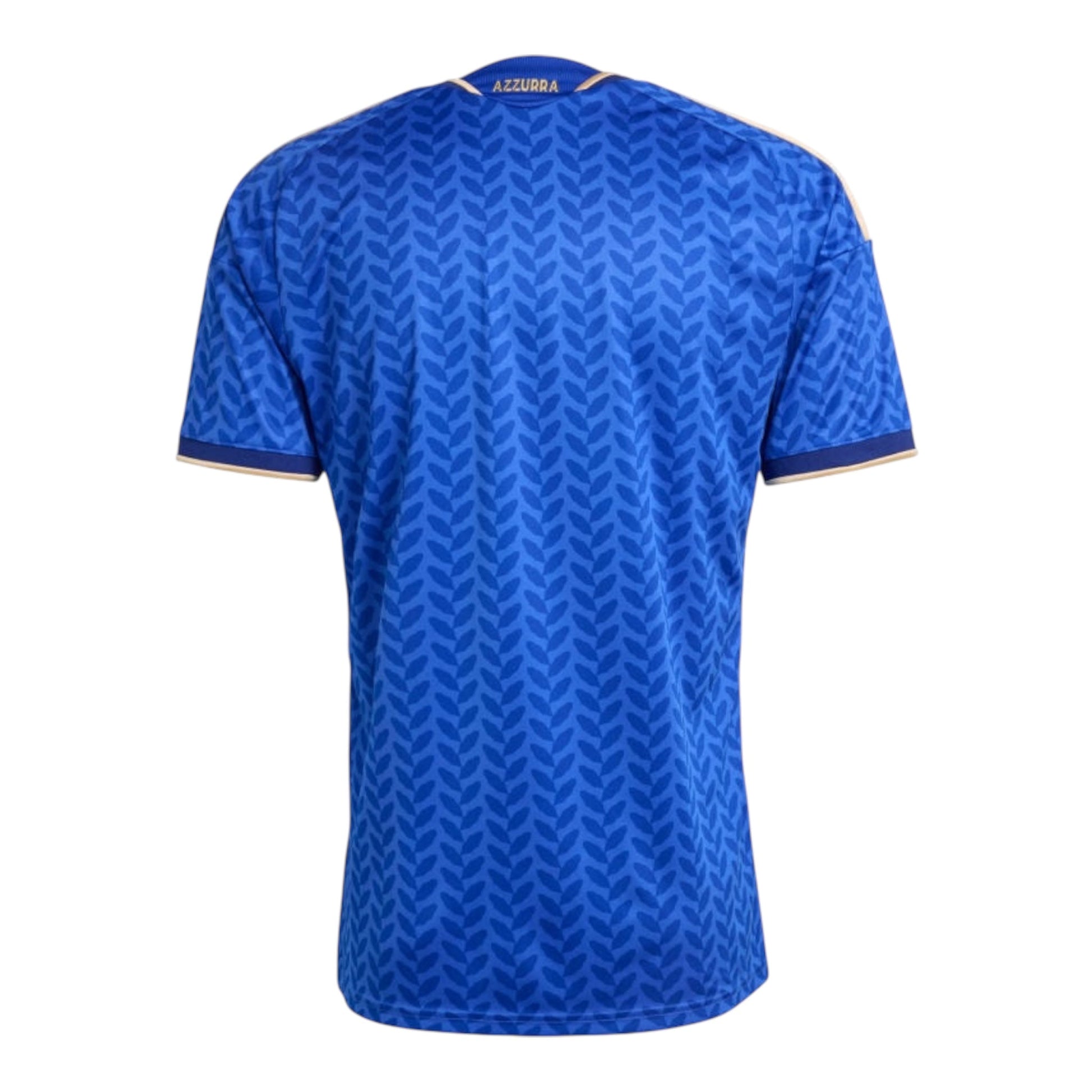 Adidas maglia Italia 26 JL6937 azzurra nazionale dietro