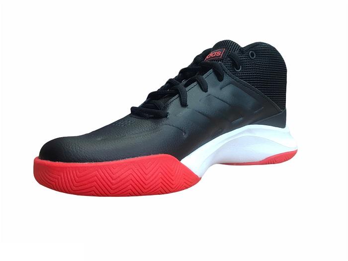 Adidas Scarpa Basket Junior Ownthegame K Wide Nero Rosso - EF0309