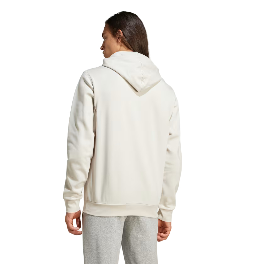Adidas Men's Essentials Fleece Hoodie IZ4760 aluminum