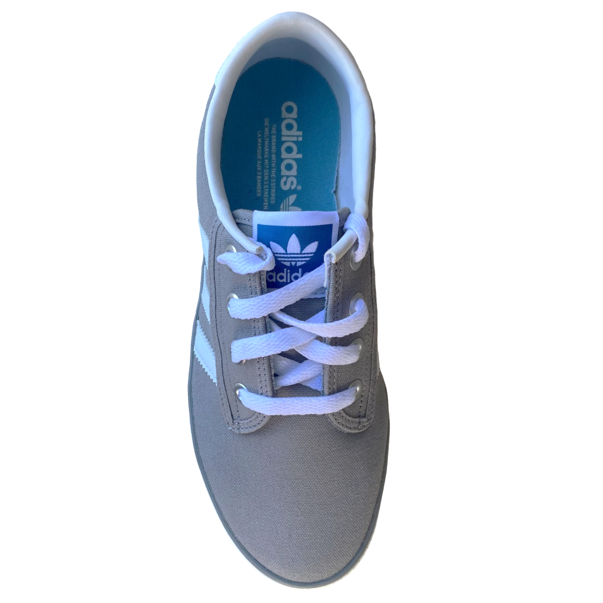 Adidas adult canvas sneakers Kiel M20322 gray