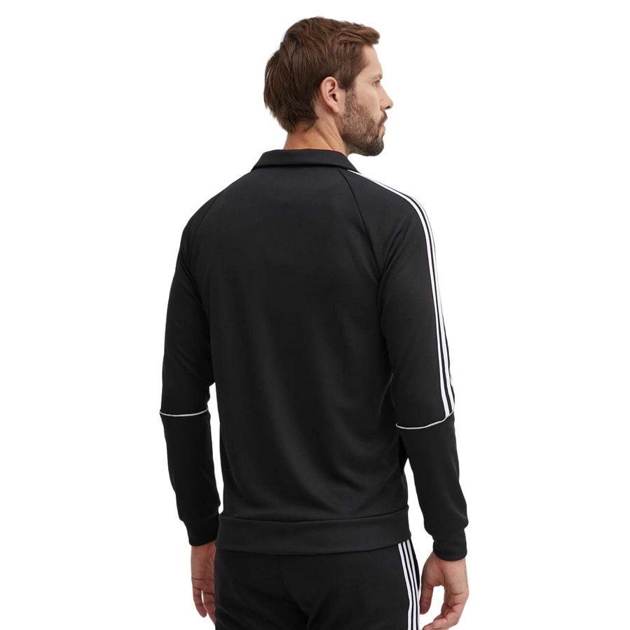 Adidas Men's 3-Stripes Essentials Tracksuit IX1277 Black-White