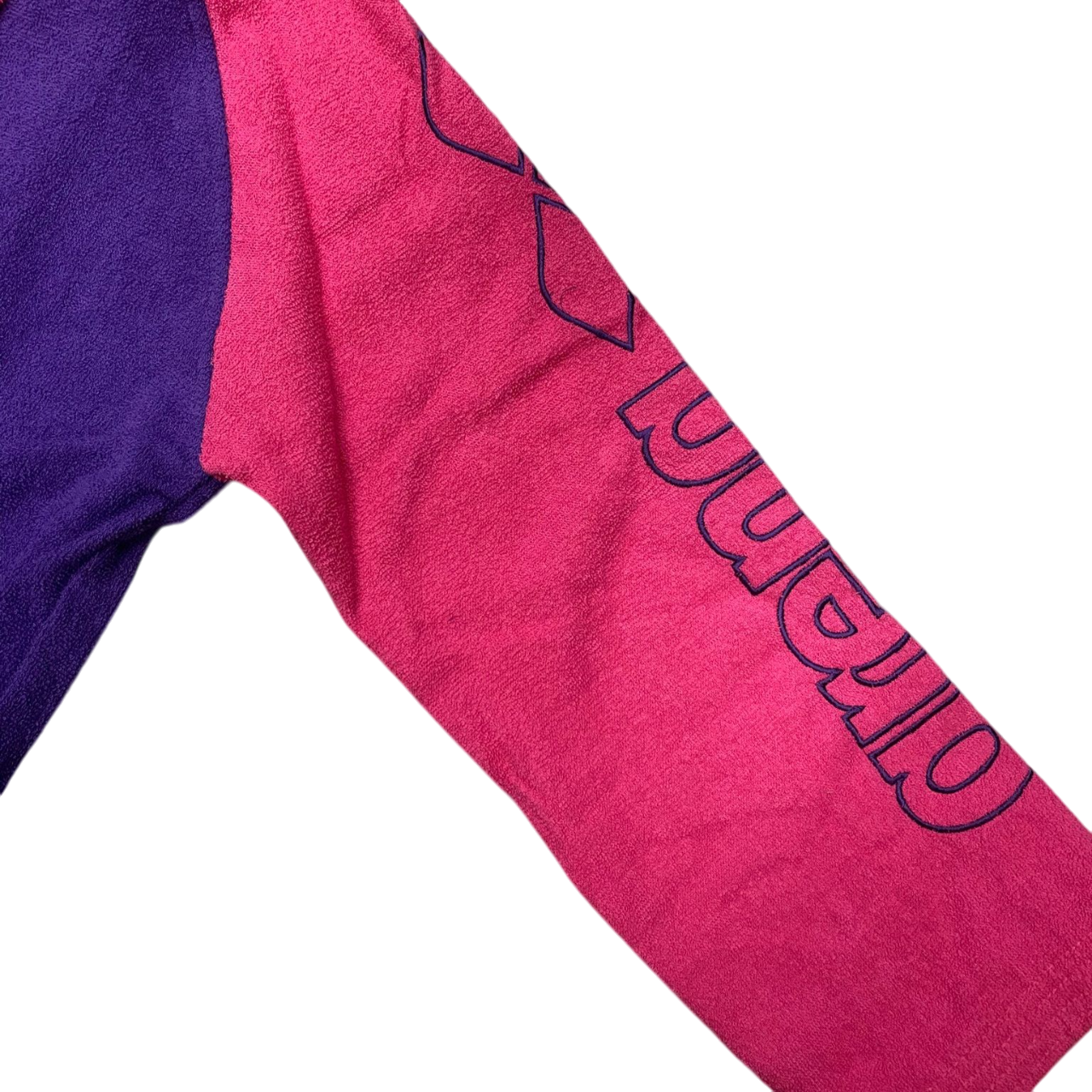 Arena Accappatoio Cotton Robe Bicolor Unisex Viola Rosa - 011690 990