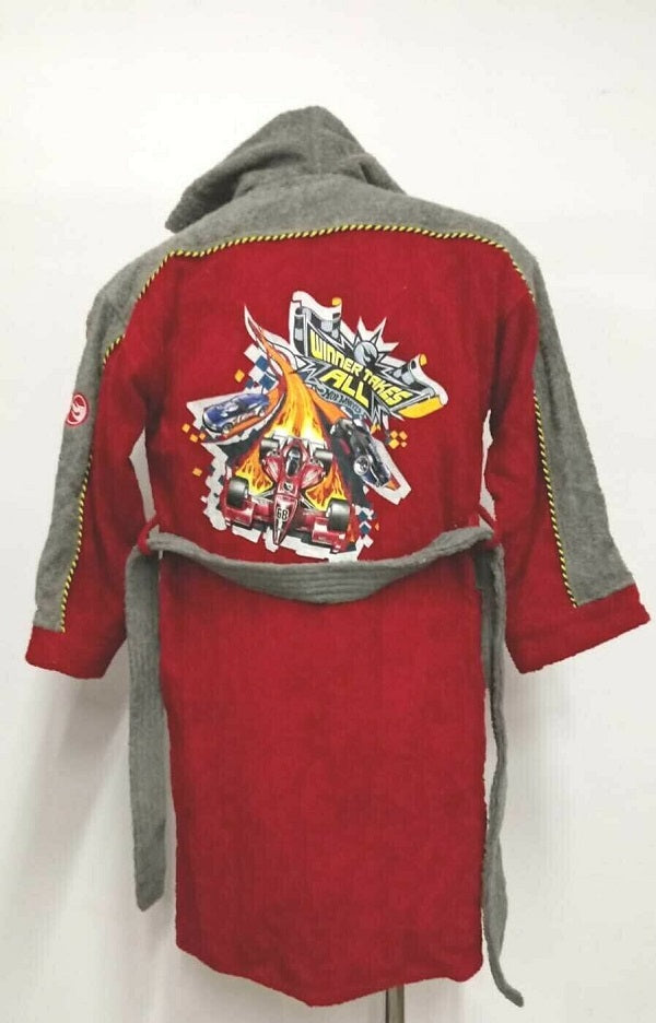 Arena Zhagster Kids Children's Bathrobe 5034745 00 red-grey