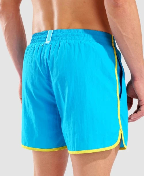 Arena Big Logo Borders Short Uomo Turchese 009103831