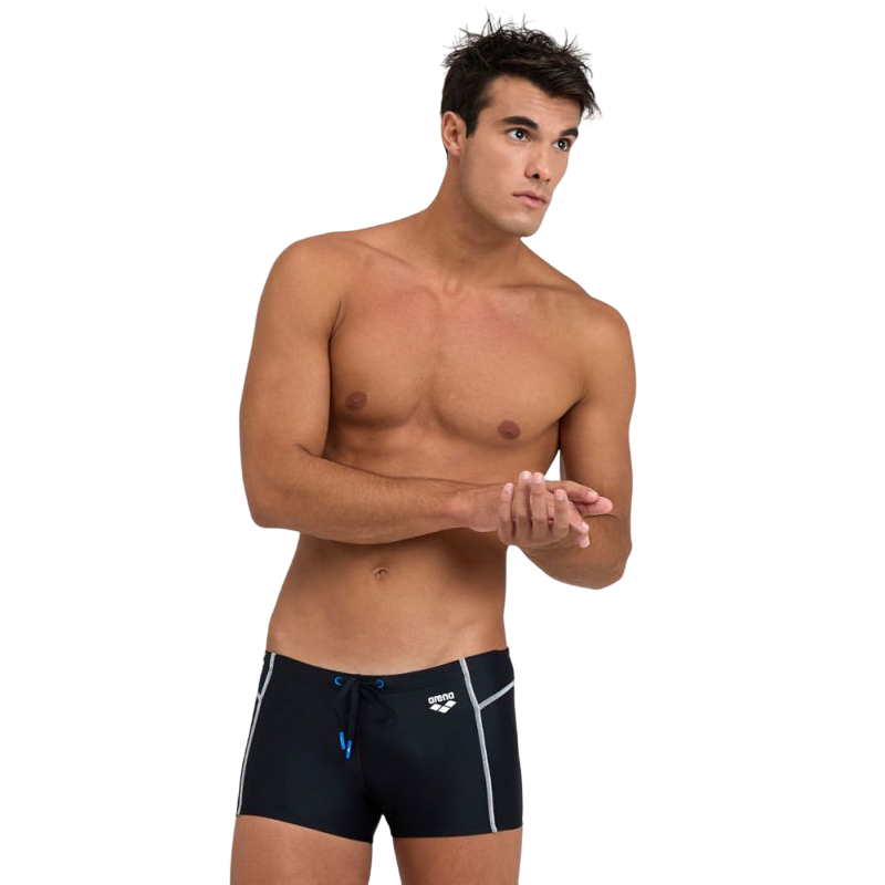 Arena costume da bagno aderente a pantaloncino da uomo Pro File 006376510 nero-bianco