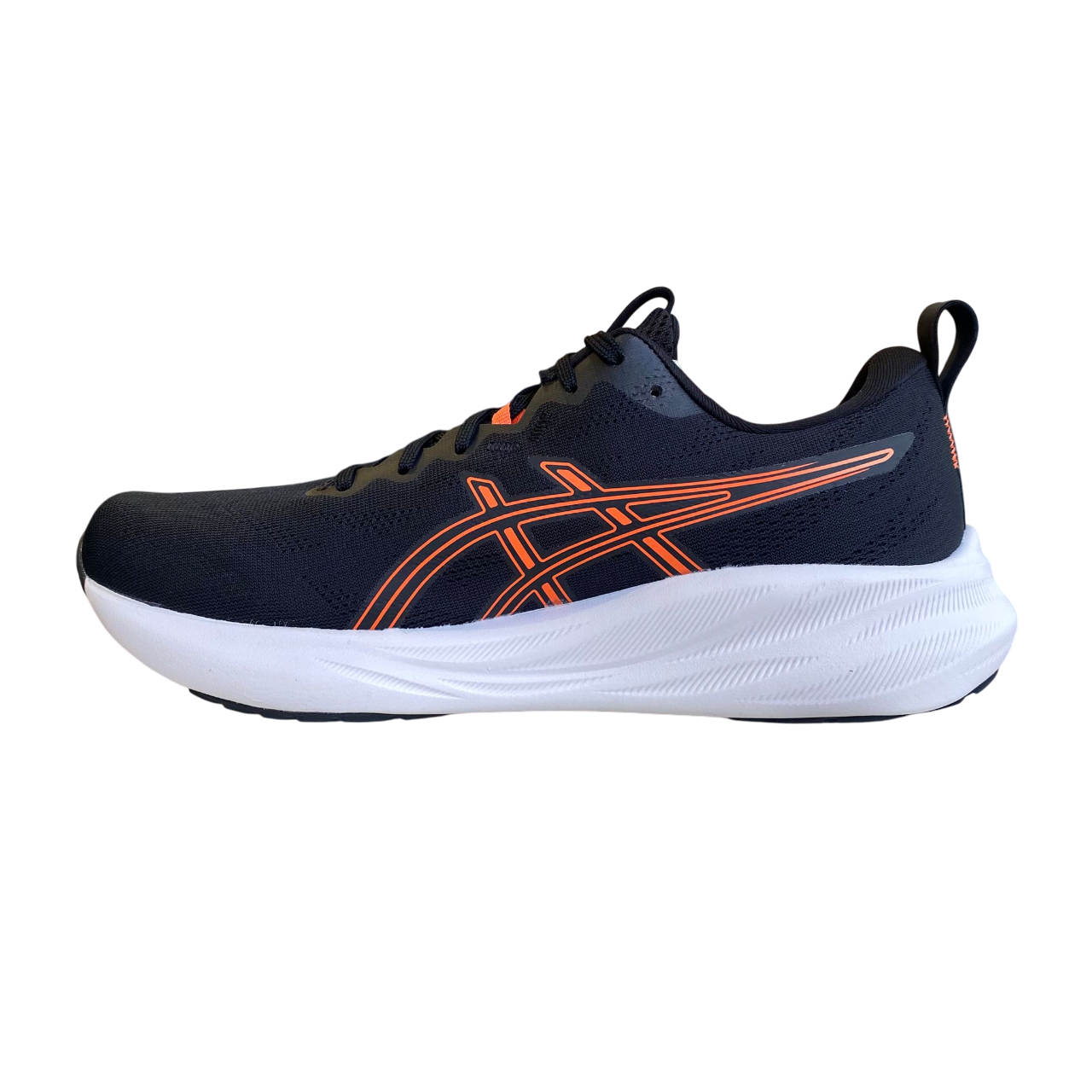 Asics Gel Pulse 16 1011B962-001 Men's Cushioned Running Shoes Black Orange