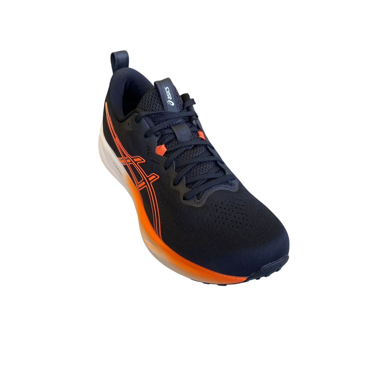 Asics Gel Pulse 16 1011B962-001 Men's Cushioned Running Shoes Black Orange