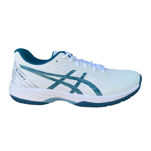 Asics scarpa da tennis da uomo Gel Game 9 1041A337-102 bianco alzavola