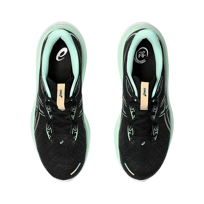 Asics GEL-CUMULUS 26 1012B599-001 Black Mint Women's Running Shoes
