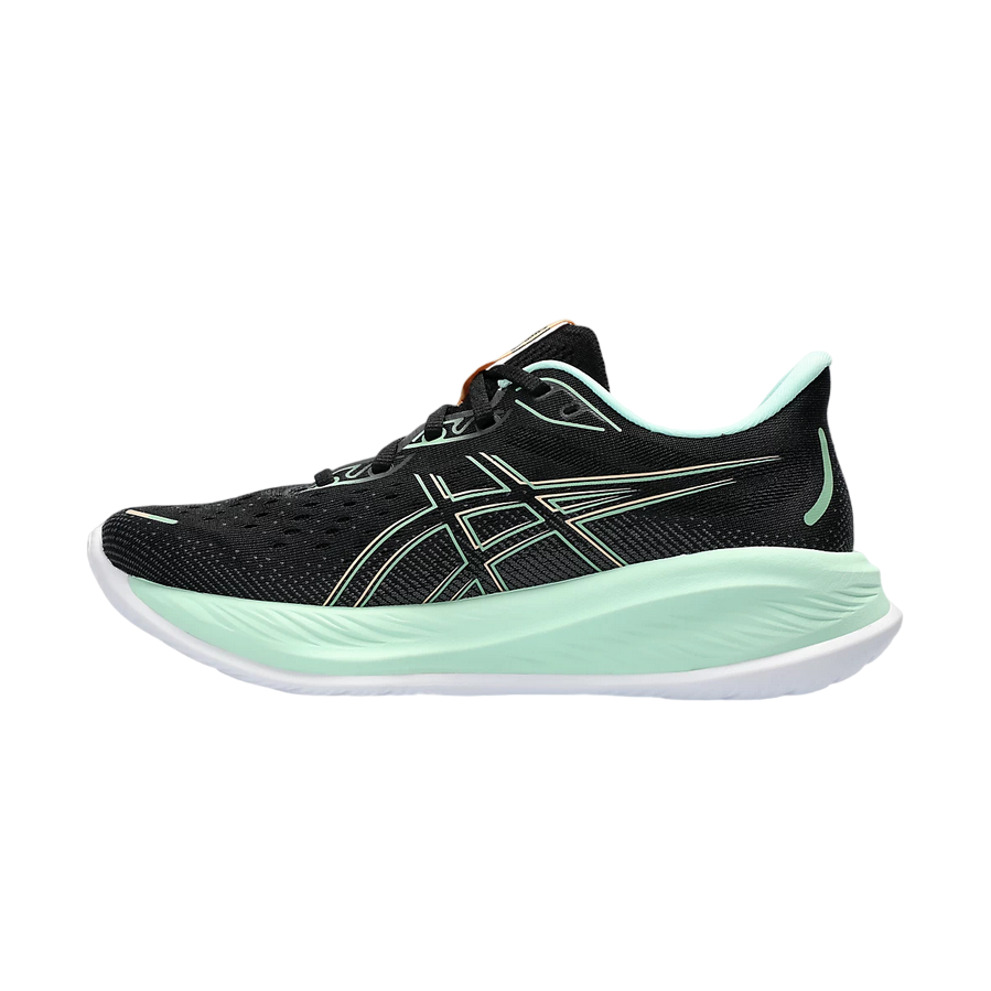 Asics GEL-CUMULUS 26 1012B599-001 Black Mint Women's Running Shoes