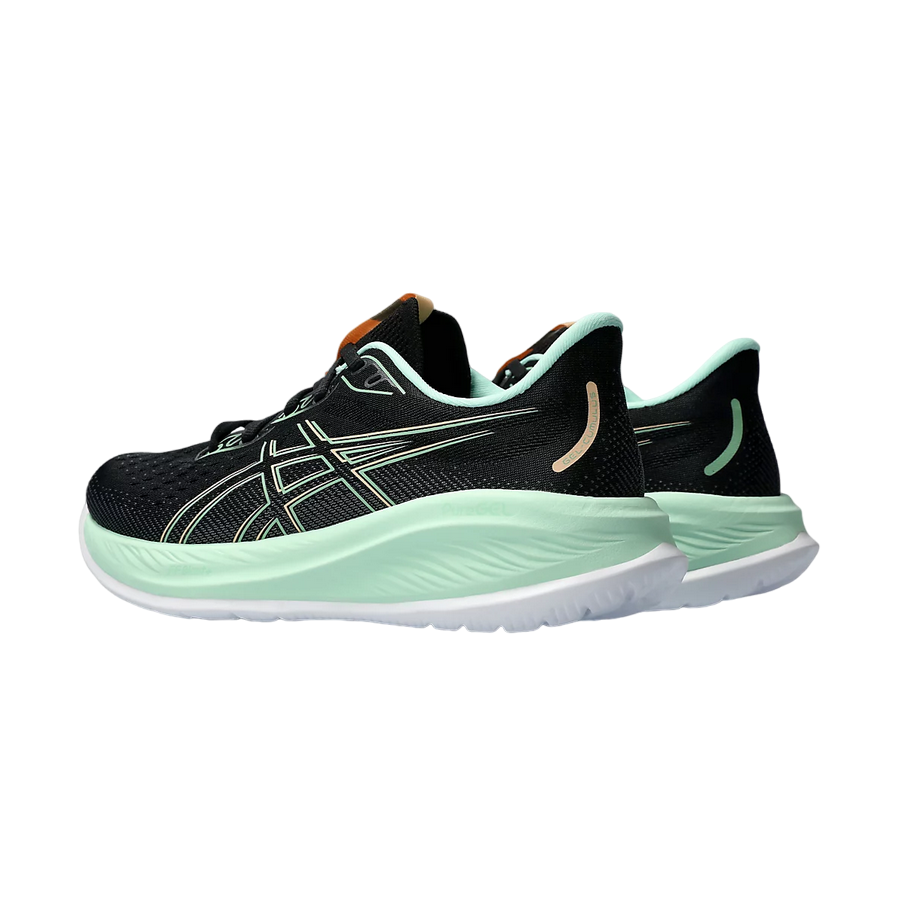 Asics GEL-CUMULUS 26 1012B599-001 Black Mint Women's Running Shoes
