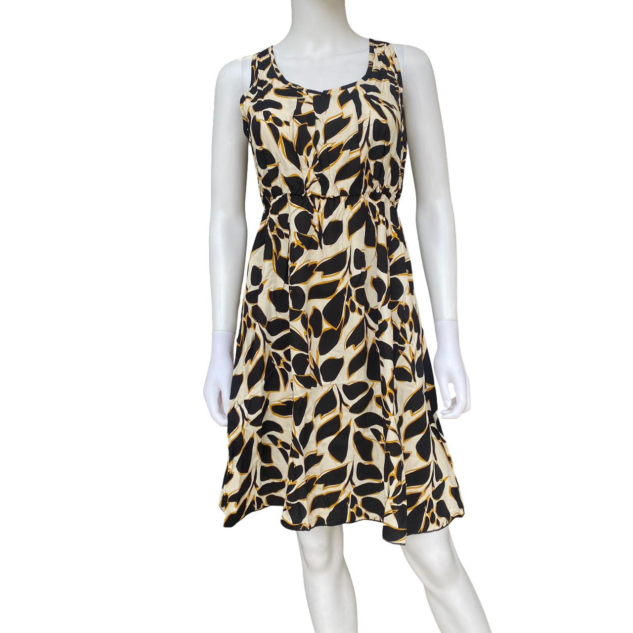 Astrolabio Vestito Smanicato Donna a Fantasia CA6F 500 Nero | Eleganza Estiva