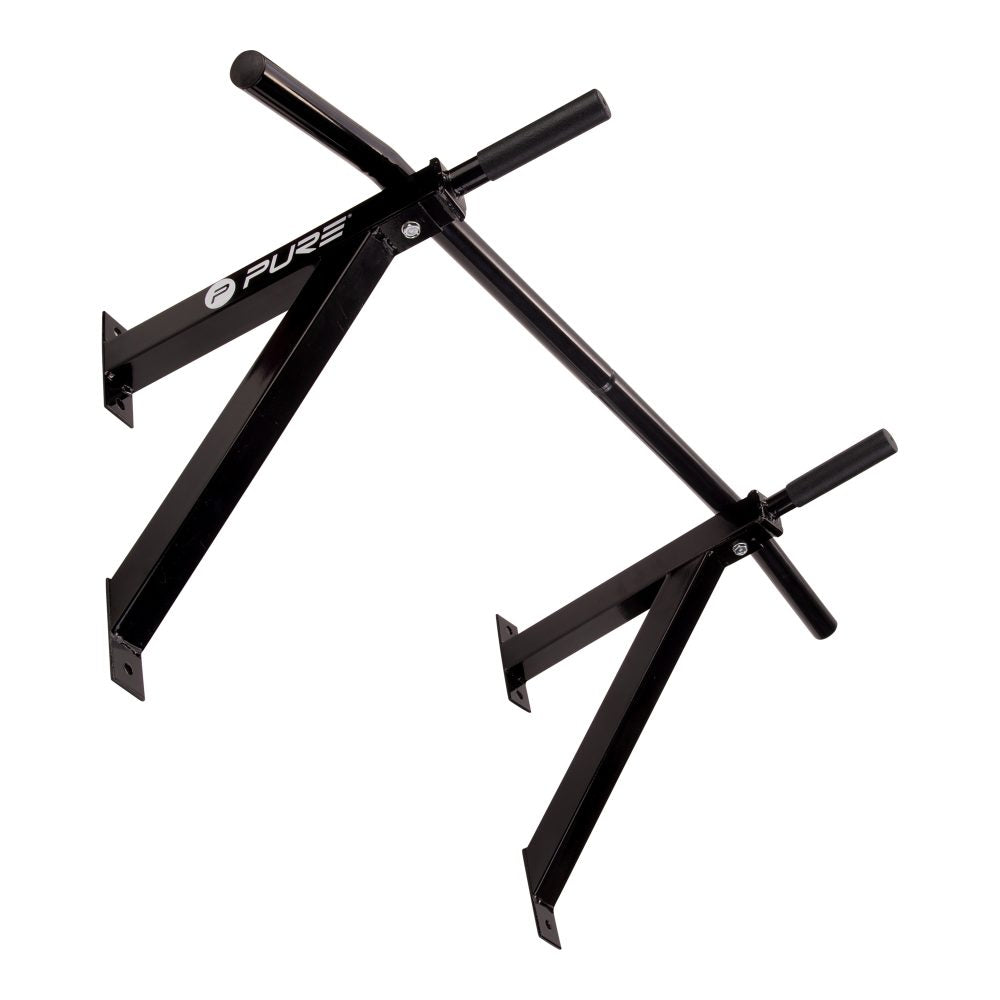 Pure 2Improve P2I200880 Wall Mounted Pull-Up Bar - Adjustable Multifunction