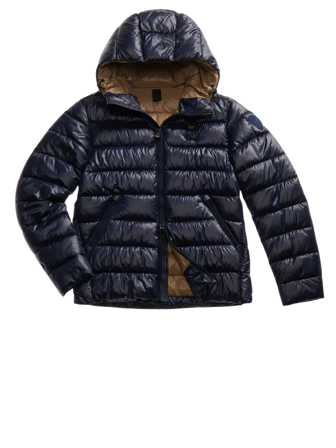Blauer Adams Giubbetto Uomo Nylon Eco Blu 25WBLUC02079-A05958