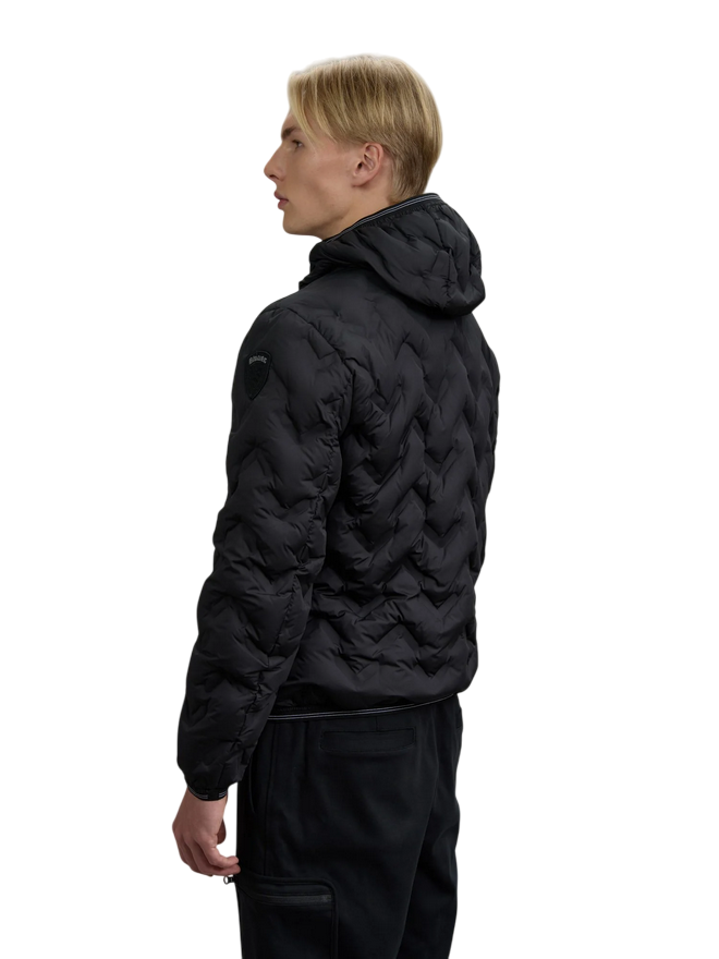 Blauer Giubbotto Uomo Angular Piery 25WBLUC03233-007308 Nero