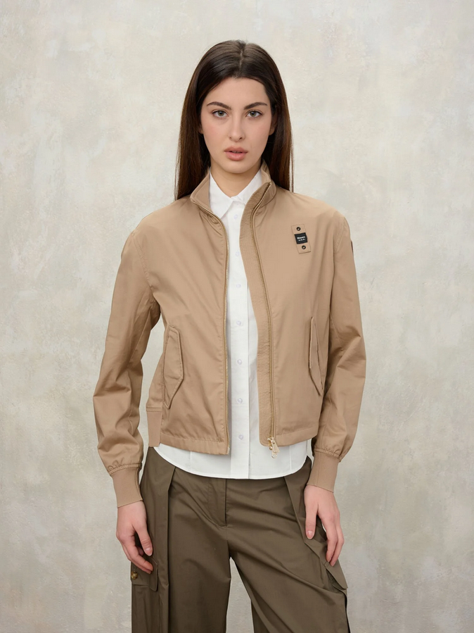 Blauer Donna Giacca Bomber CARNEYED 26SBLDC04460-007475 Beige