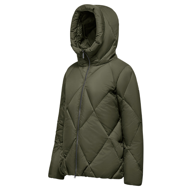 Bomboogie Piumino Donna Verde GW8639TMNW5 365 | Calore Naturale &amp; Stile Romantico