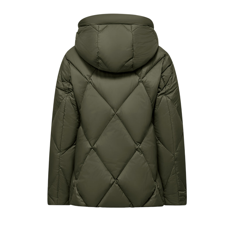 Bomboogie Piumino Donna Verde GW8639TMNW5 365 | Calore Naturale &amp; Stile Romantico