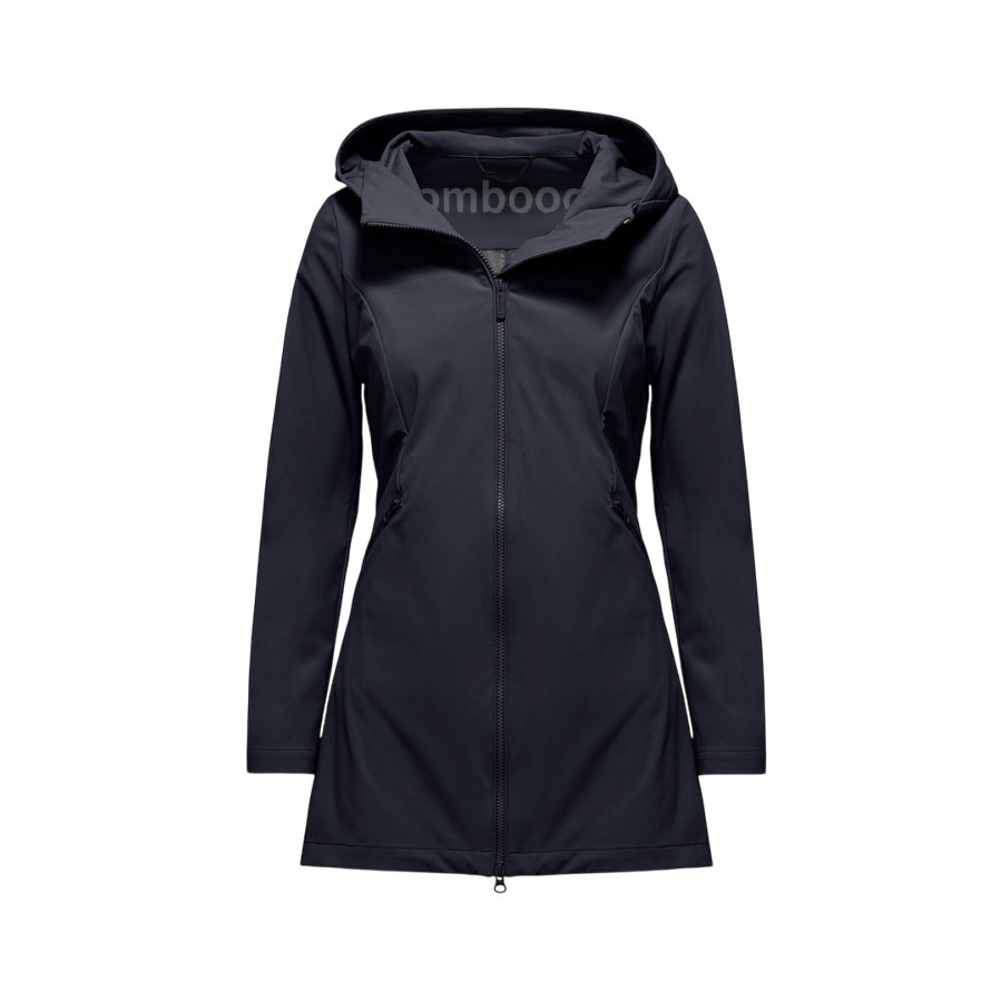 Bomboogie parka da donna antipioggia e antivento sfoderato CW8364TNSD5 297 blu scuro