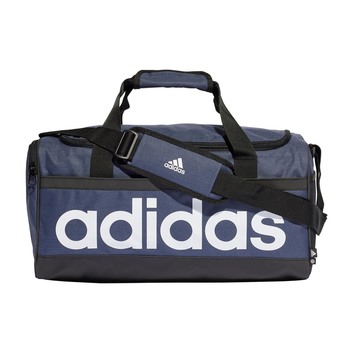 Adidas Duffel HR5349 Medium Gym Bag Blue-White Sporty