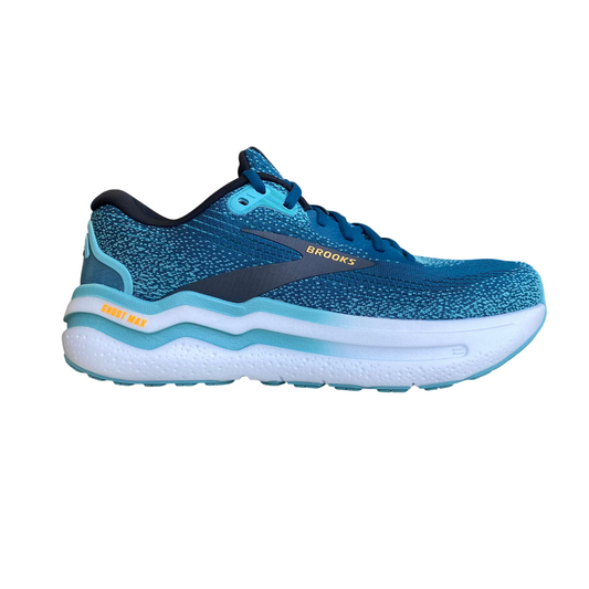 Brooks Scarpa Running Ghost Max 2 1104311D-431 Blu Marocchino Acqua Arancione
