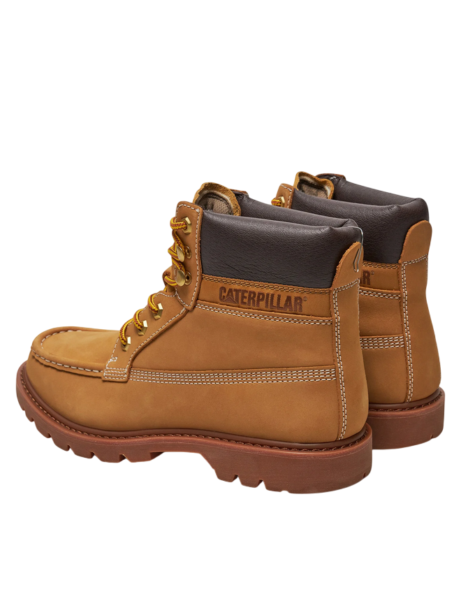 CAT Colorado Moc Toe P726065 Stivaletto Uomo Marrone Pelle Premium