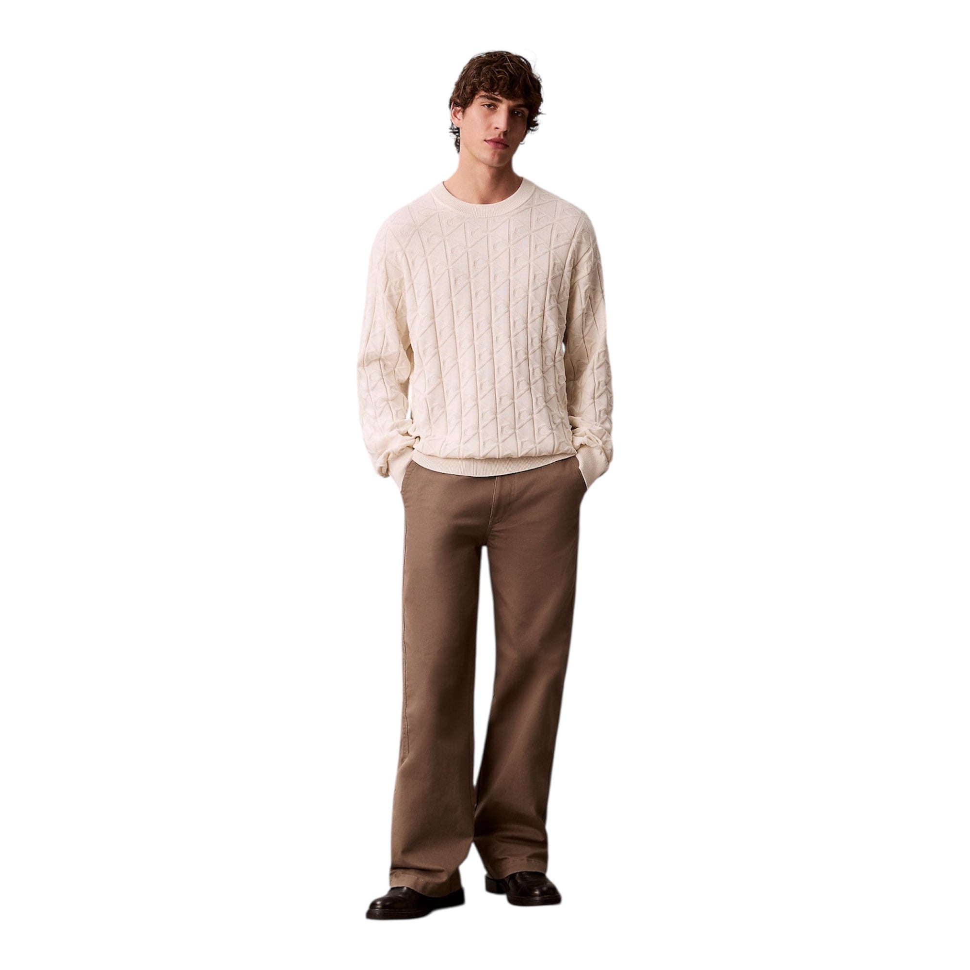 Calvin Klein Maglione LV04RE301G YAS Tofu