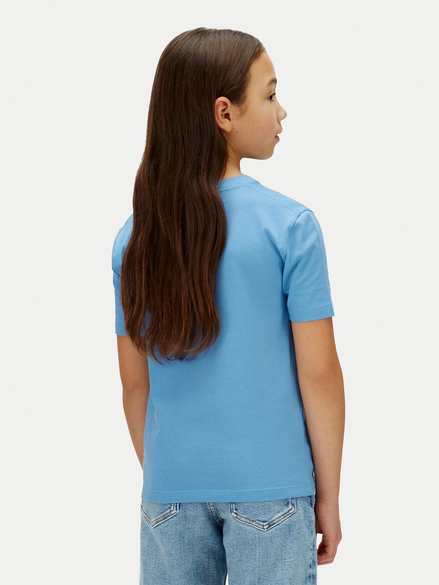 Calvin Klein T-shirt Junior Manica Corta Lilla Logo CK - LV1CKSJA29 CIY