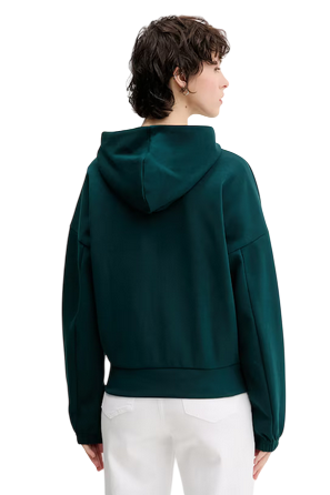 Adidas Women's Essentials Full-Zip Hoodie JW7876 - Green