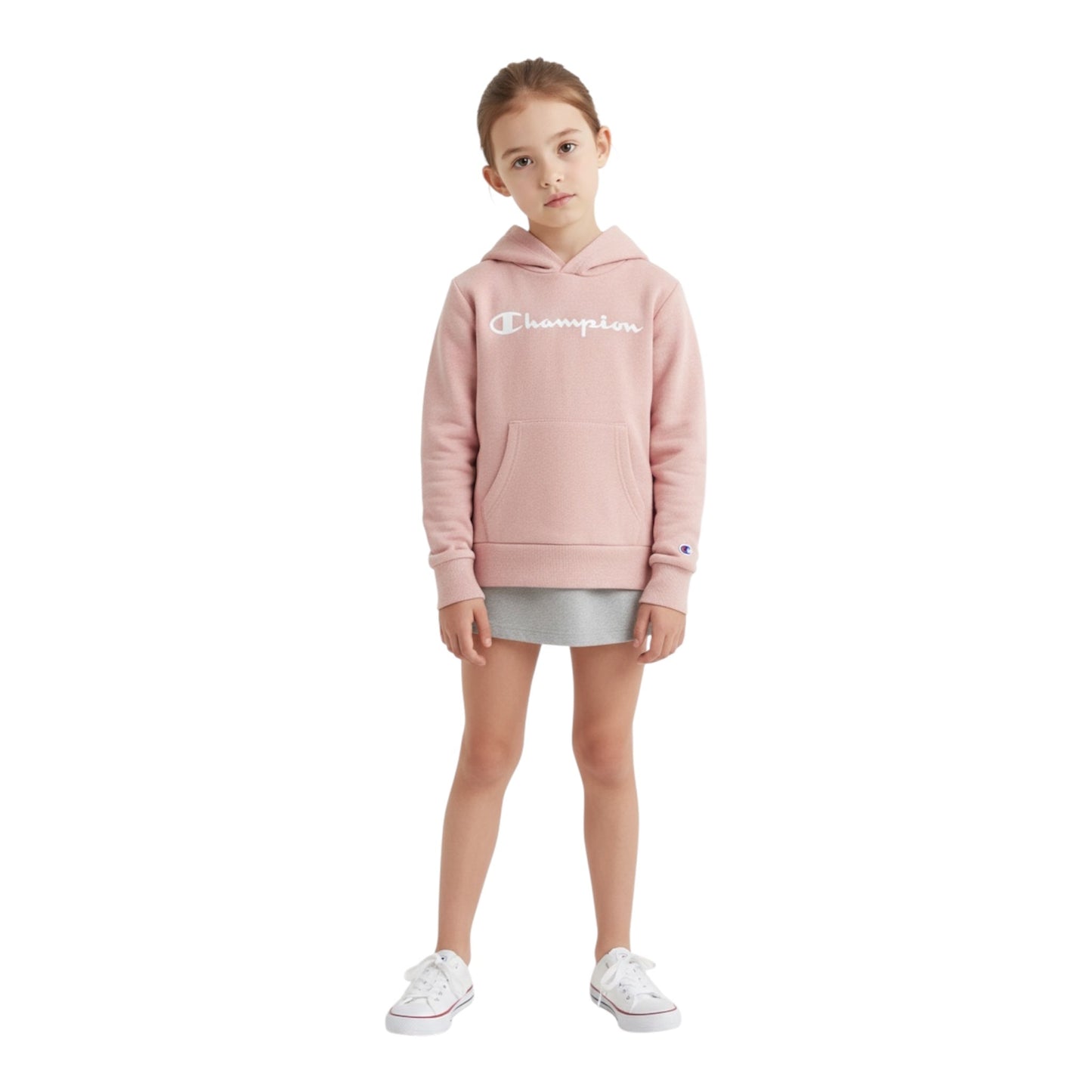 Champion Felpa Cappuccio 307358 PS119 Lilac avanti