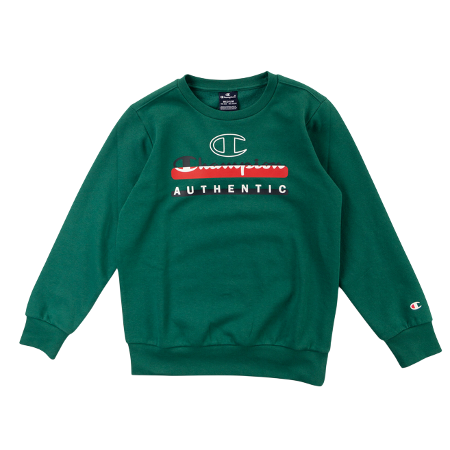 Champion Felpa Girocollo Junior Legacy 306513 GS524 Verde