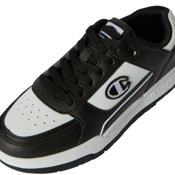 Champion – Sneakers Ragazzi Rebound 18 Heritage S32816 KK011 Nero-Bianco | Stile Basket, Comfort e Versatilità per Giovani Dinamici