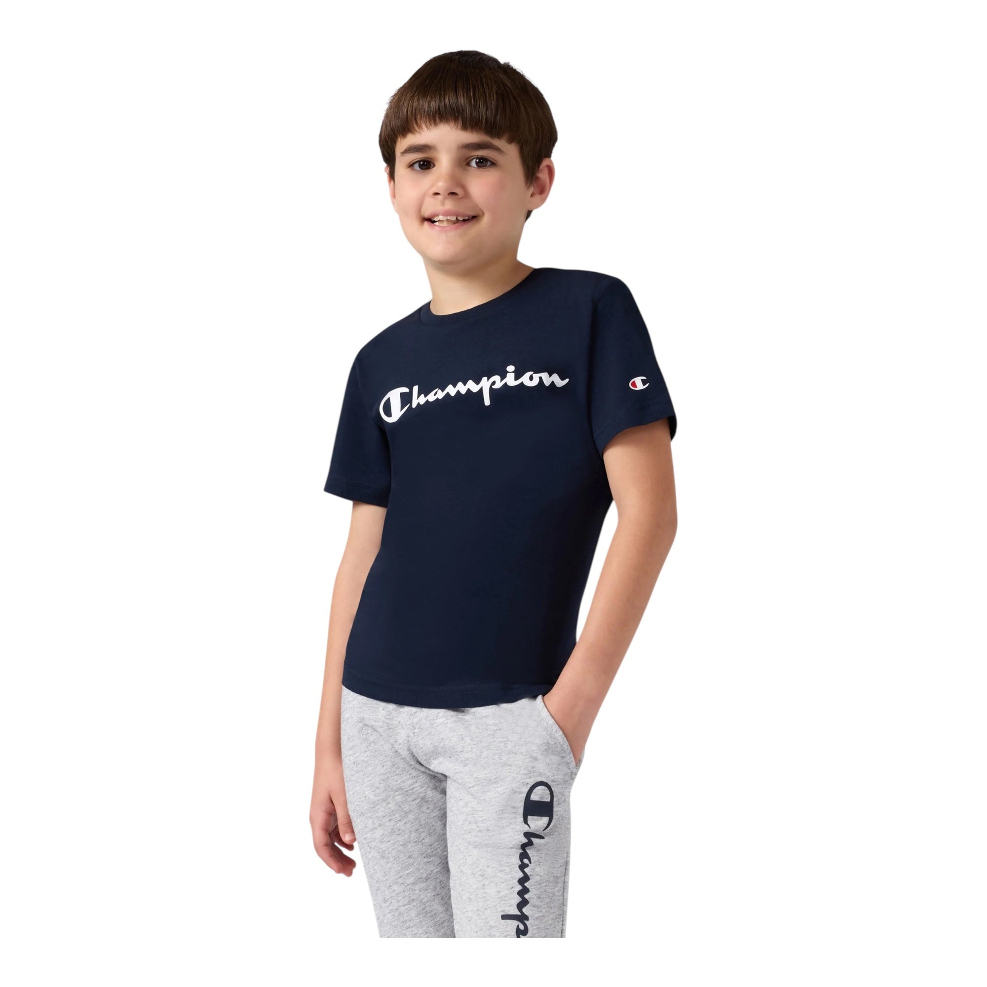Champion T-Shirt Unisex Manica Corta SS Tee Blu - BS501 307322