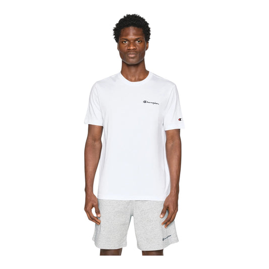 Champion T-Shirt Uomo 221798 WW001 Bianco