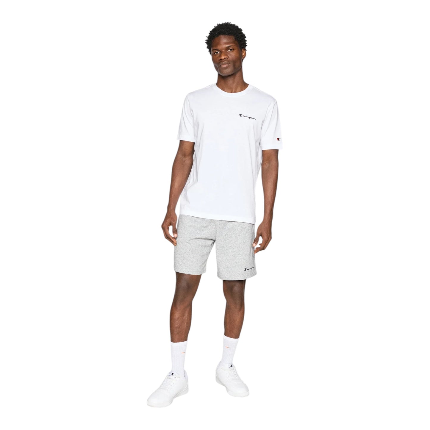 Champion T-Shirt Uomo 221798 WW001 Bianco