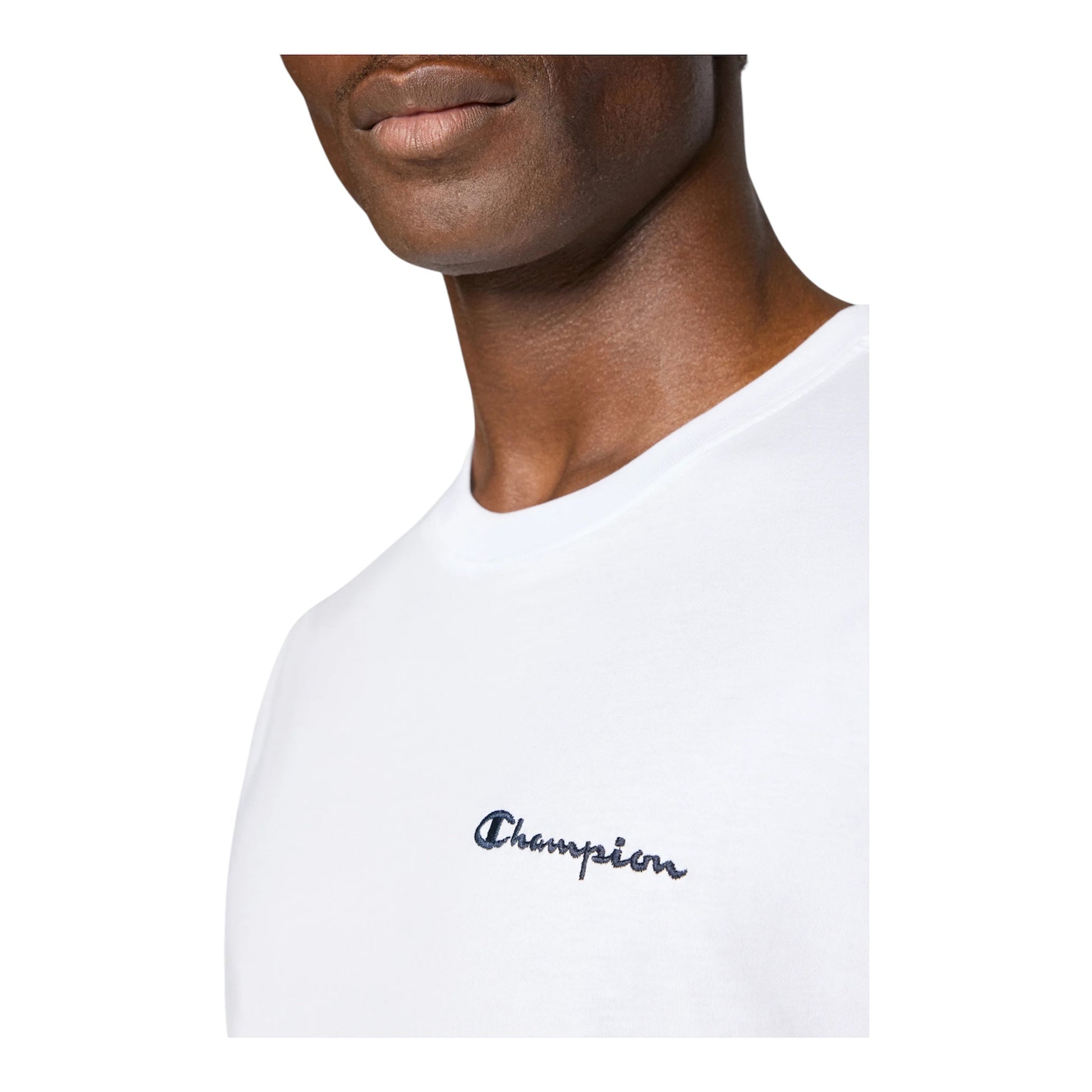 Champion T-Shirt Uomo 221798 WW001 Bianco