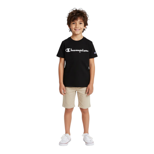 Champion T-Shirt junior 307322 KK001 Nero
