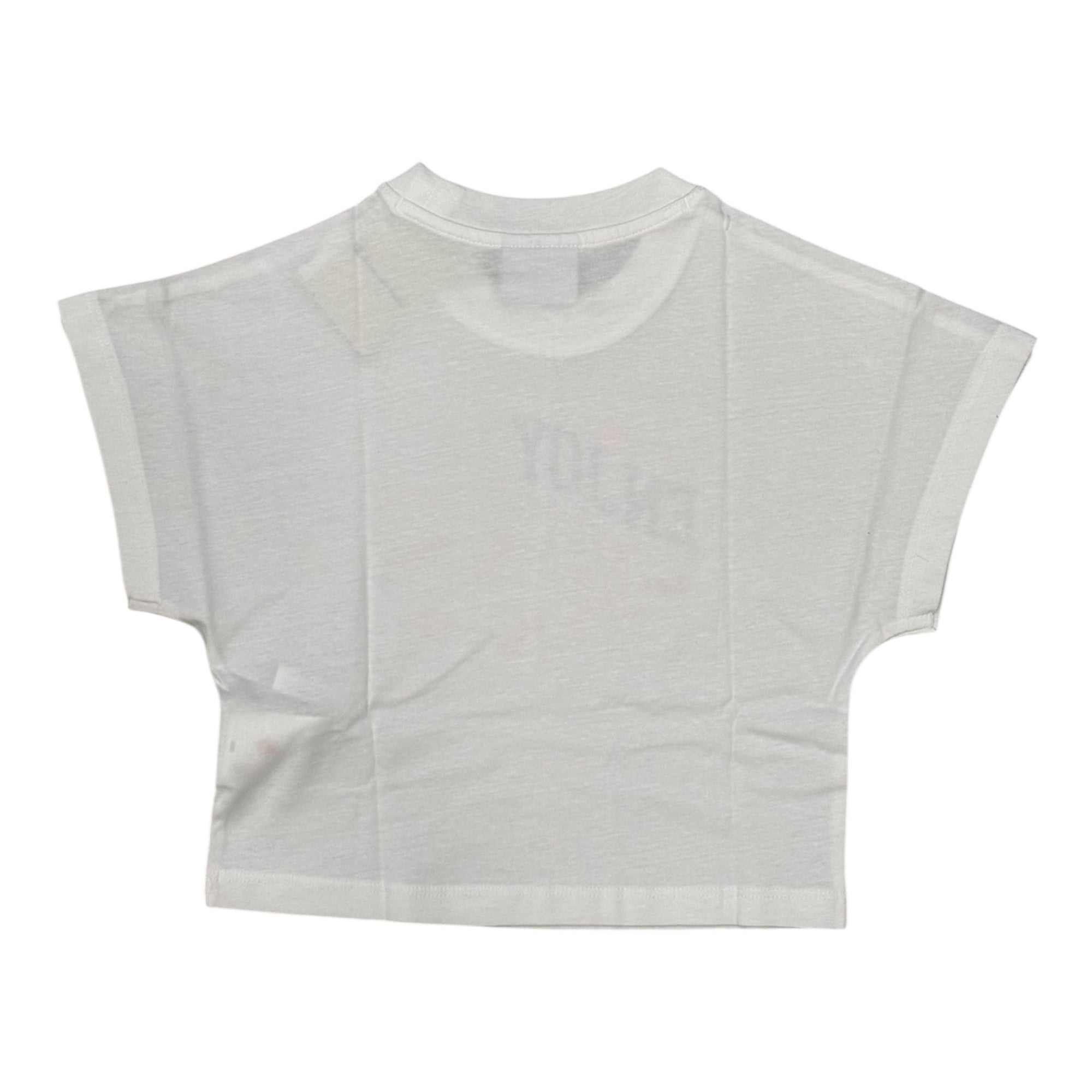 Champion T-shirt 405376 WW001 Junior Bianca