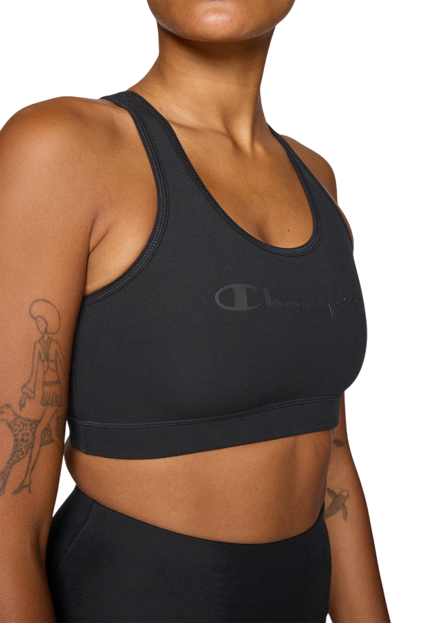 Champion Bra Donna Impatto Leggero Quick Dry Nero - 118392