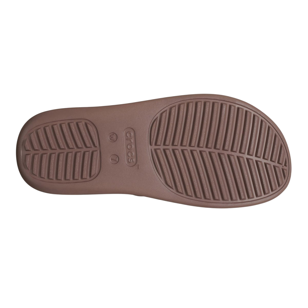 Crocs ciabatta sandalo Fuga Strappy da donna 209587-0LF tartufo