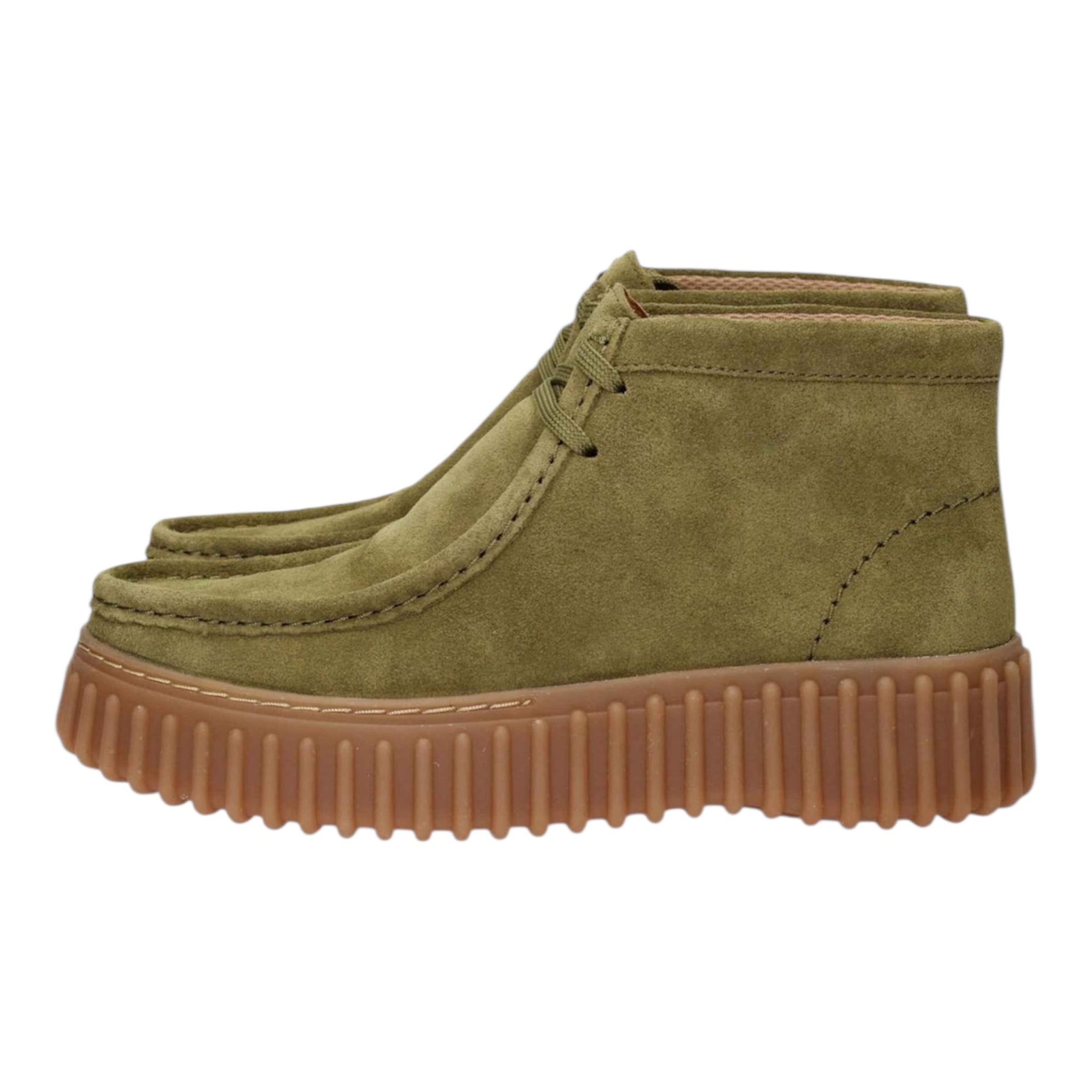Clarks Scarpa Casual Donna Torhill Moss 26183872 Verde
