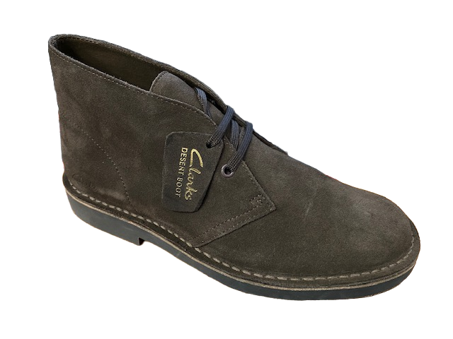 Clarks Desert Boot Evo Uomo Marrone - Stivaletto Polacchino Camoscio